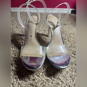 Antonio Melani Wrap around ankle heels